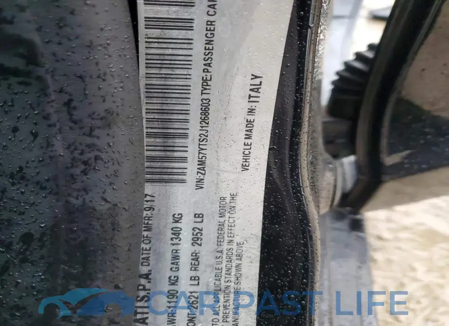 ZAM57YTS2J1268603# 12