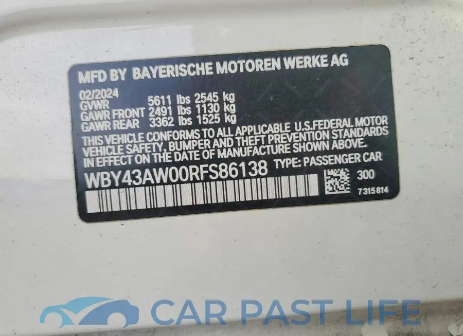 WBY43AW00RFS86138# 13