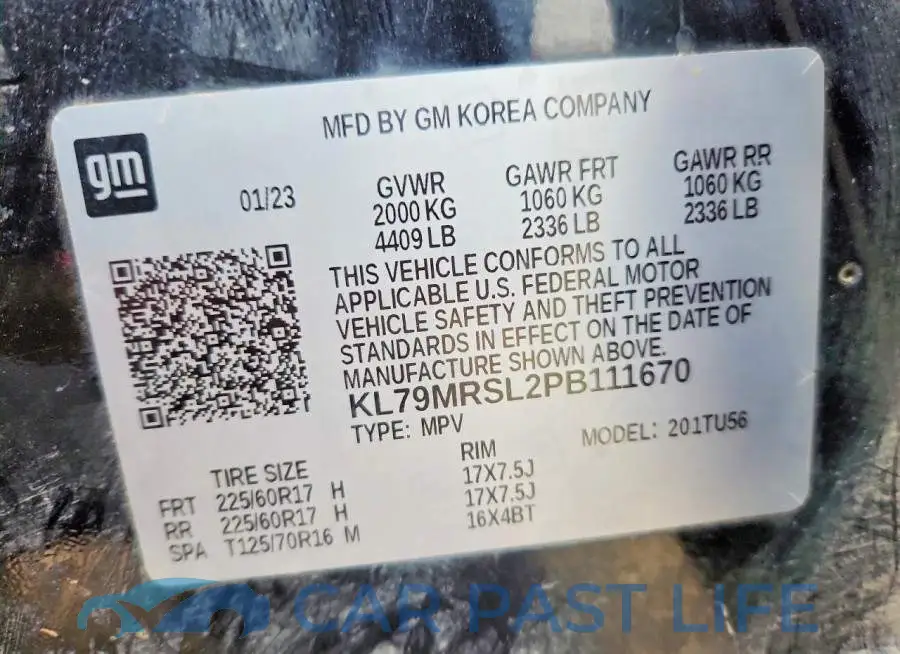 KL79MRSL2PB111670# 14