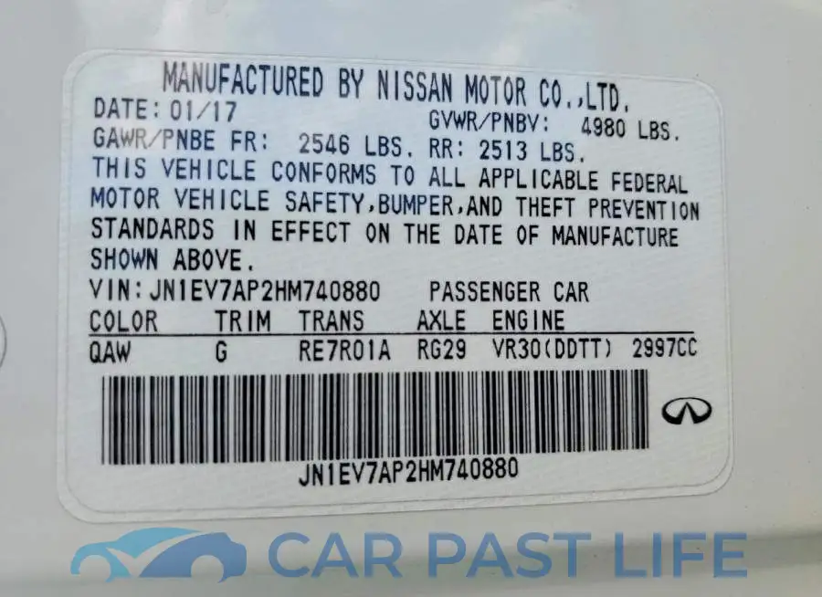 JN1EV7AP2HM740880# 12