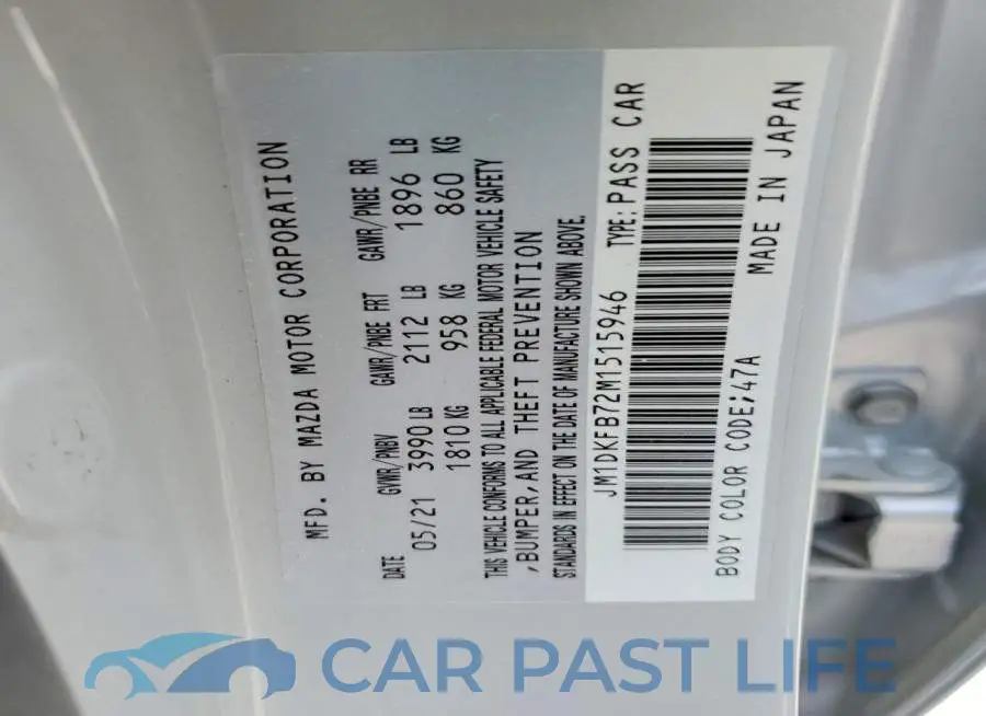 JM1DKFB72M1515946# 13