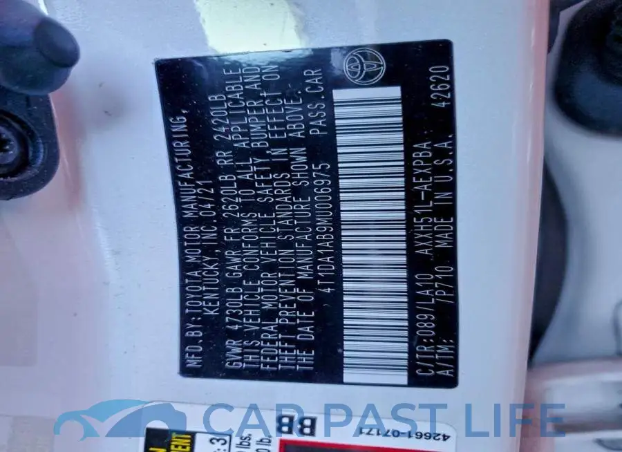 4T1DA1AB9MU006975# 13