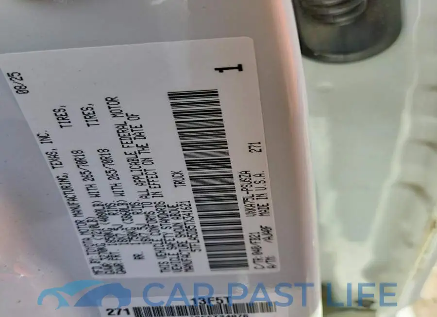 5TFLA5DB5TX341621# 12