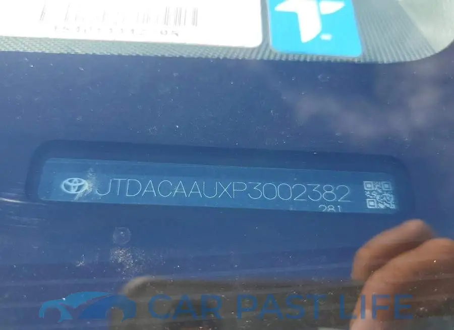 JTDACAAUXP3002382# 12