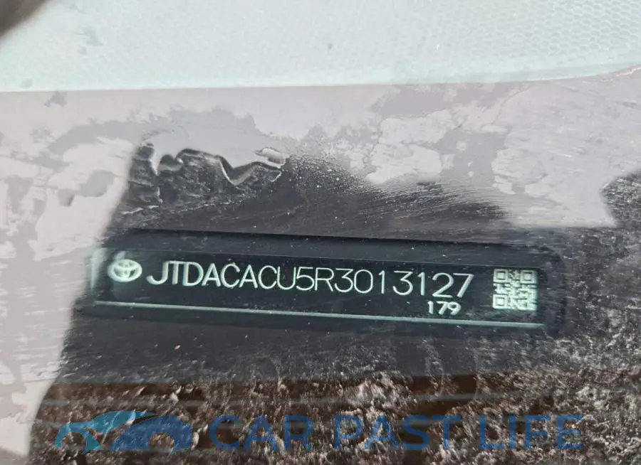JTDACACU5R3013127# 12