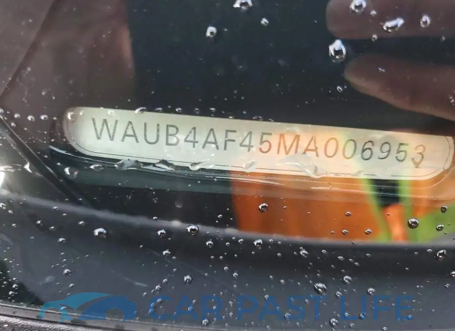 WAUB4AF45MA006953# 12