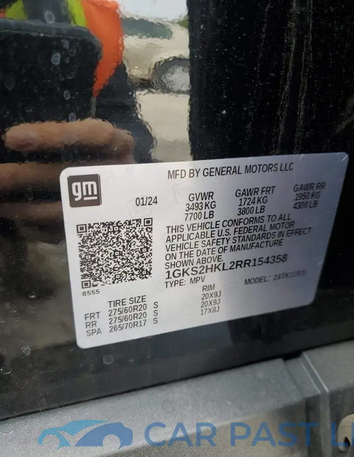 1GKS2HKL2RR154358# 13