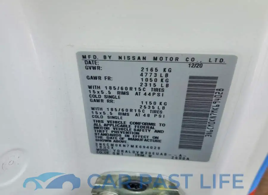 3N6CM0KN7MK694028# 14