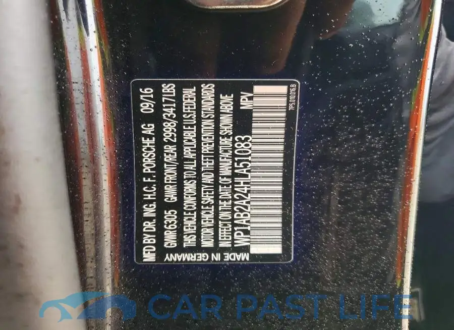 WP1AB2A24HLA51083# 13