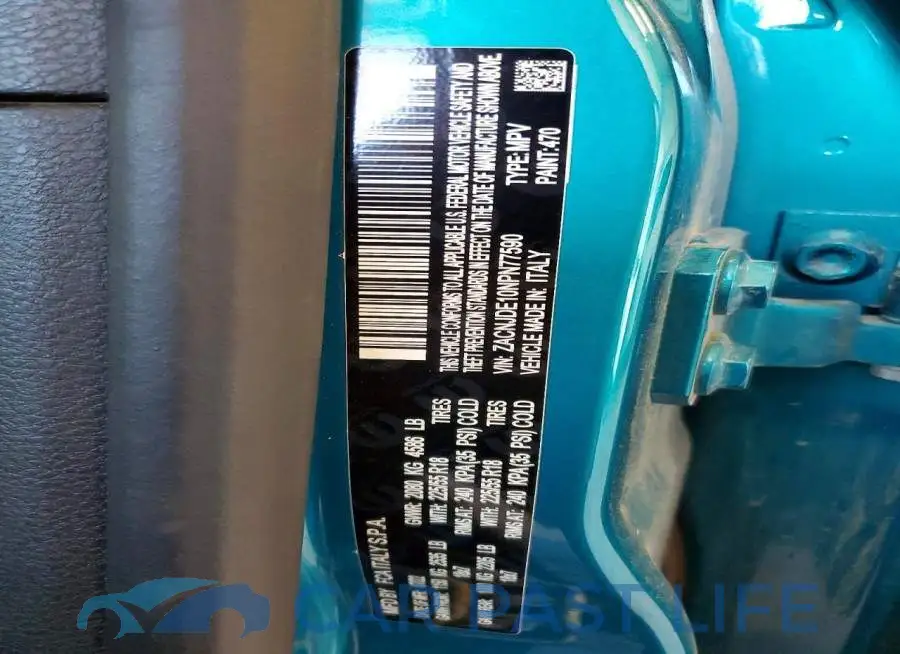 ZACNJDE10NPN77590# 13