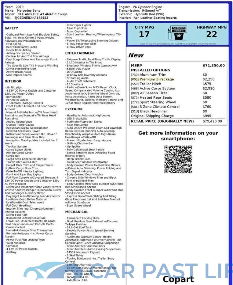 4JGED6EBXKA148883# 11