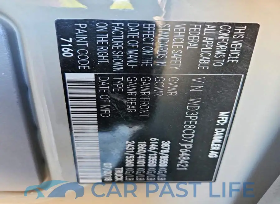 WD3PE8CD7JP648421# 12