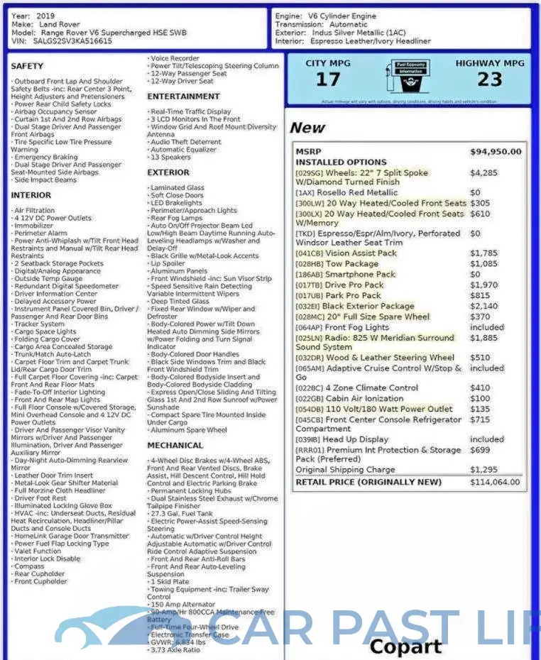SALGS2SV3KA516615# 10