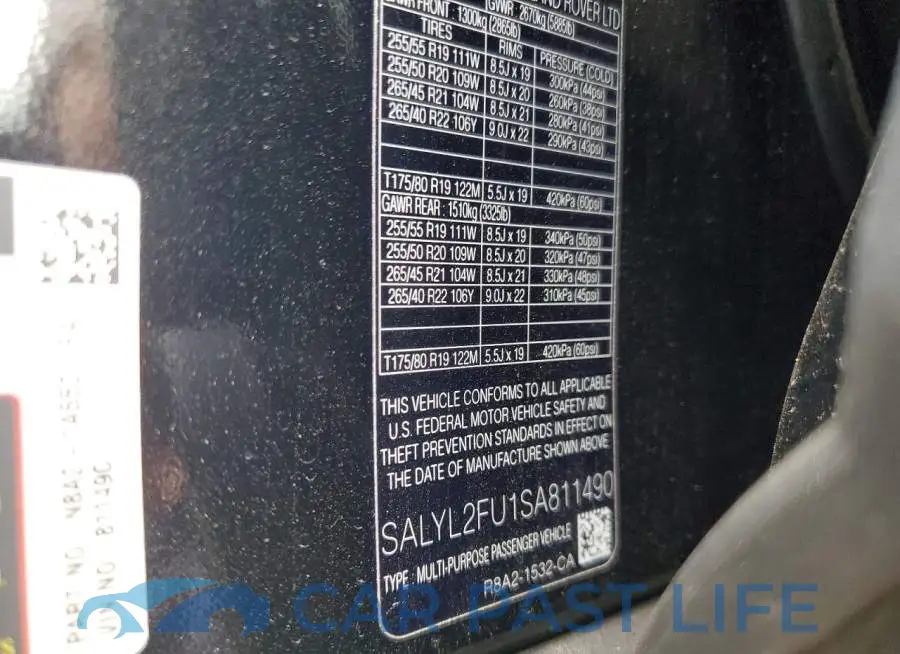 SALYL2FU1SA811490# 13