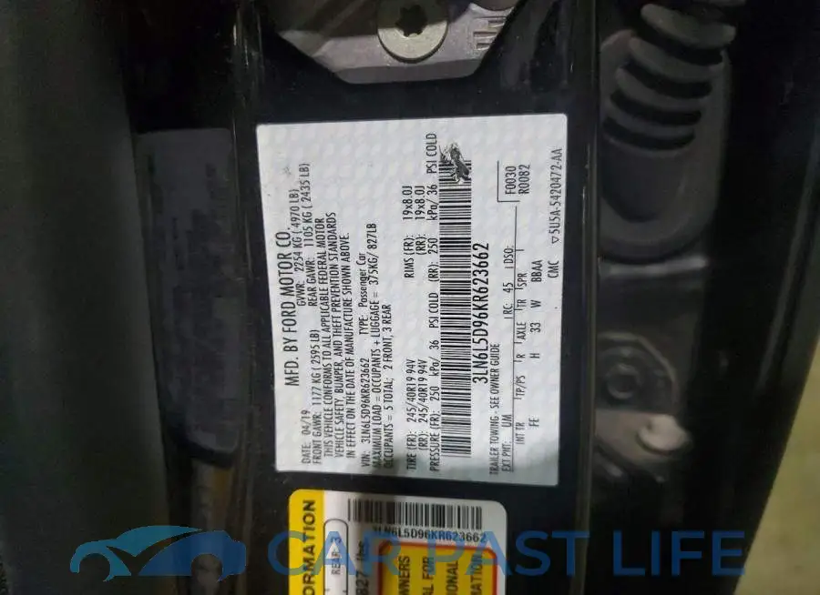 3LN6L5D96KR623662# 12