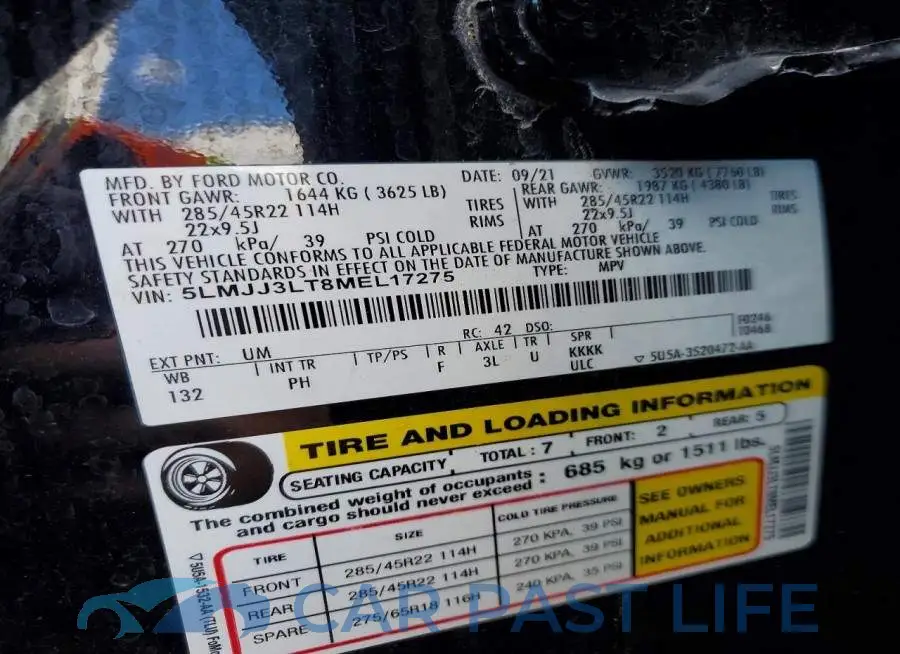 5LMJJ3LT8MEL17275# 13