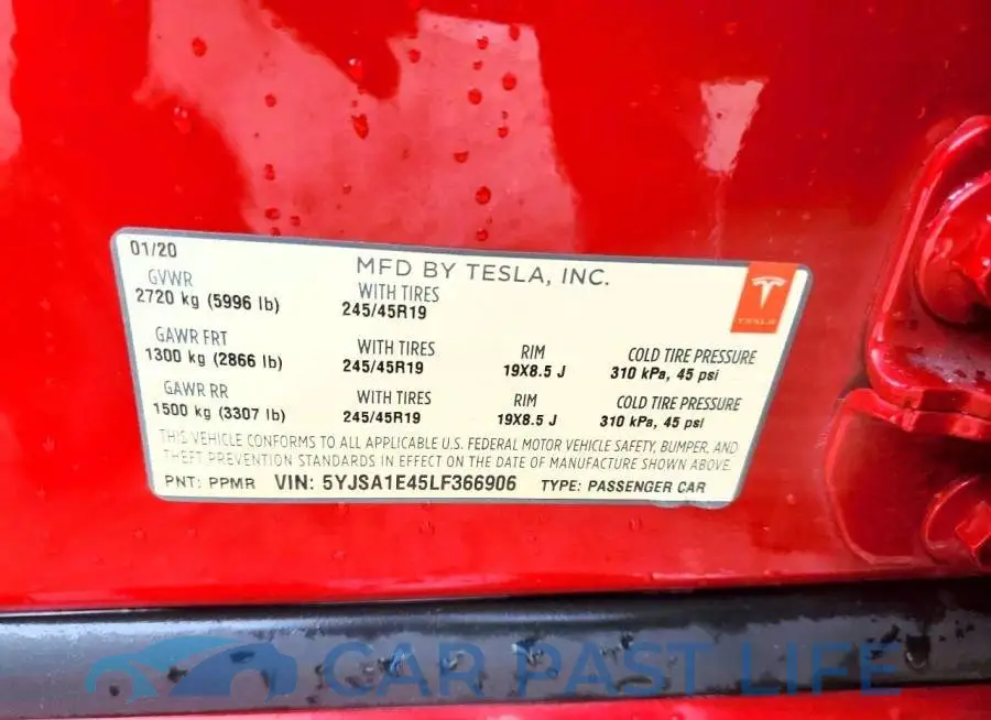 5YJSA1E45LF366906# 12