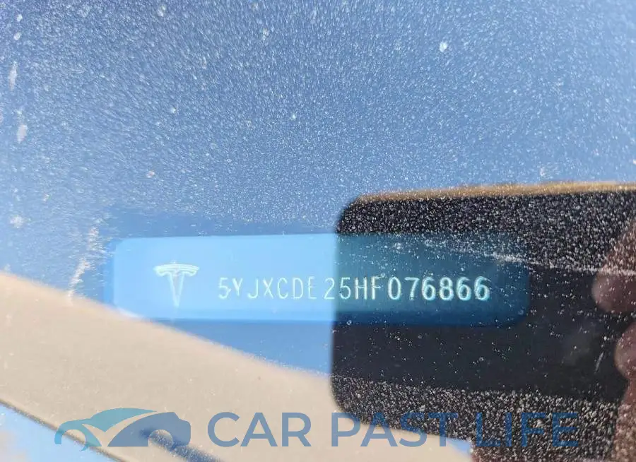 5YJXCDE25HF076866# 12