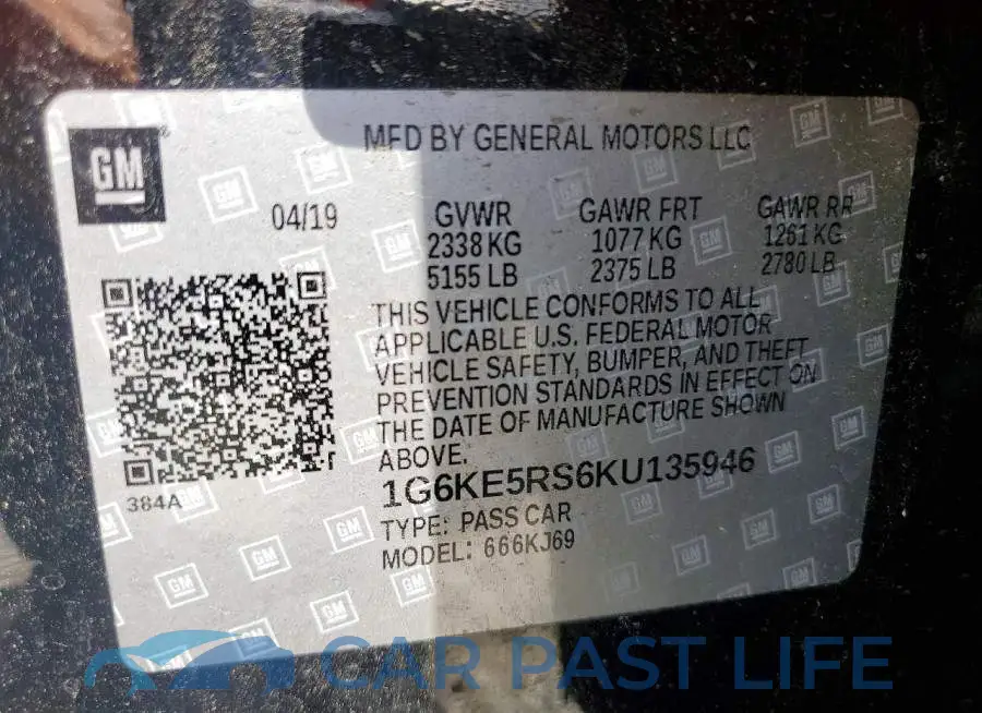1G6KE5RS6KU135946# 12