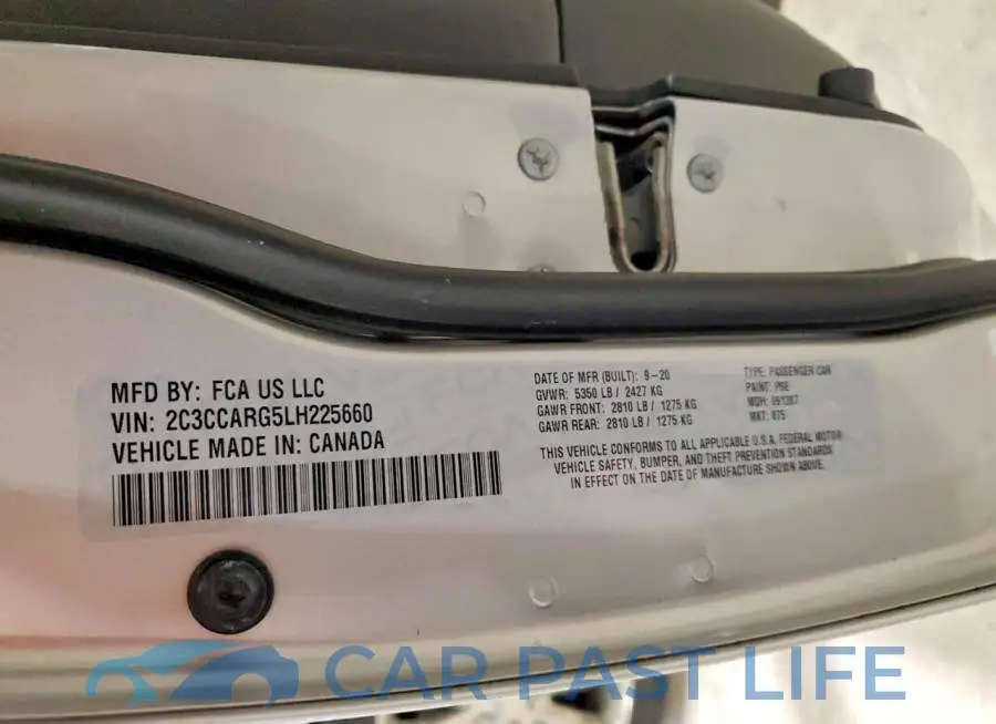 2C3CCARG5LH225660# 12