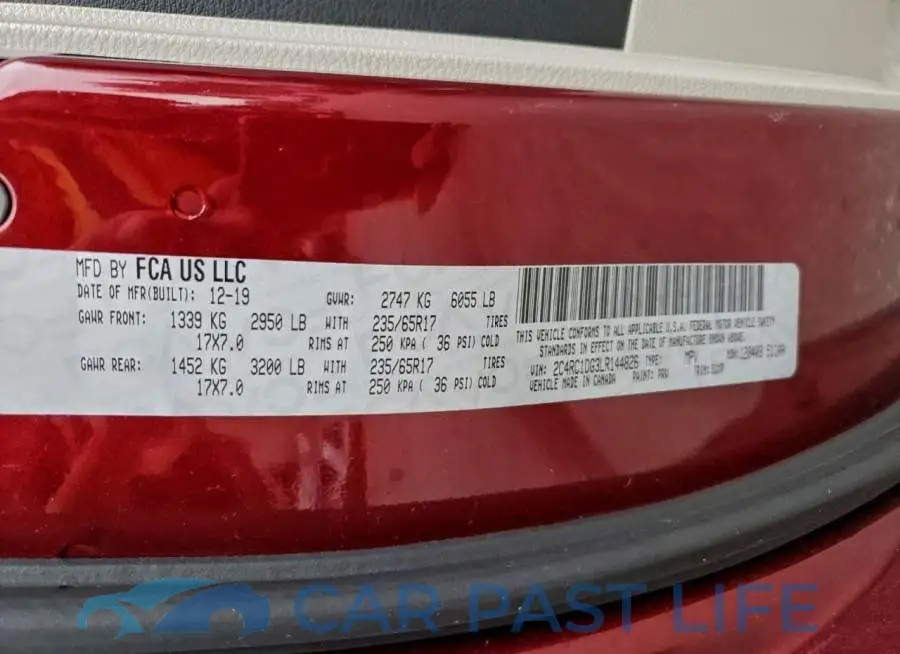 2C4RC1DG3LR144826# 13