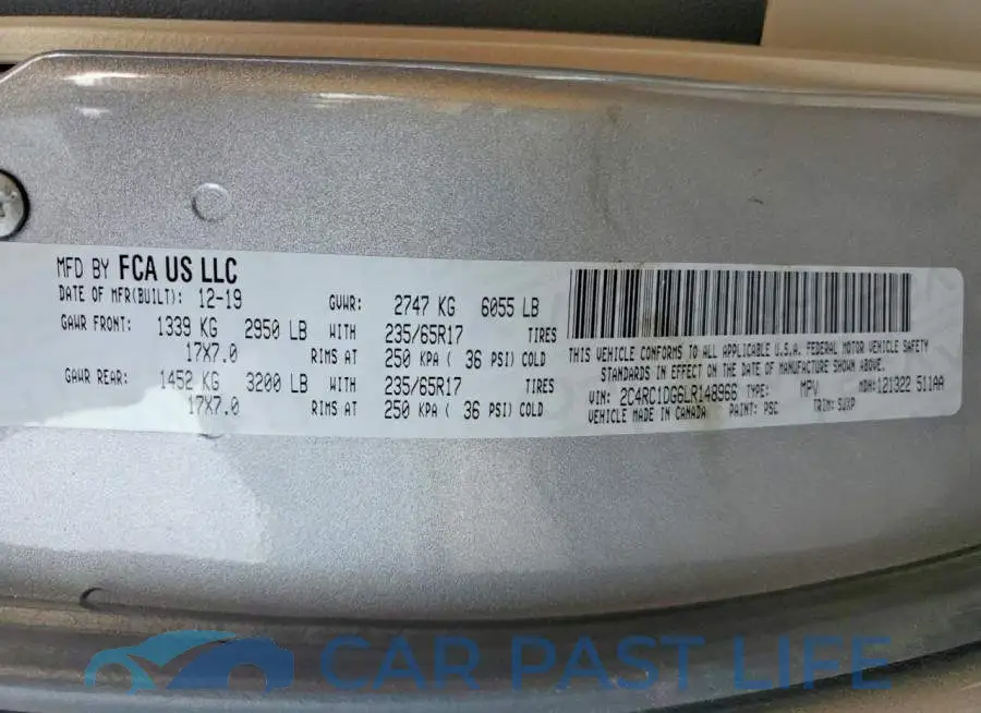 2C4RC1DG6LR148966# 13