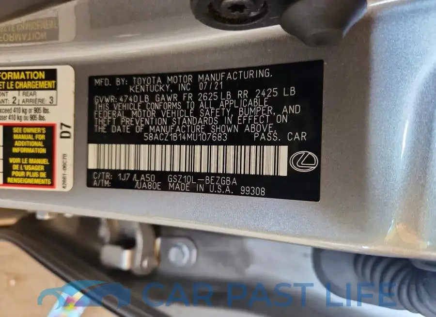 58ACZ1B14MU107683# 12