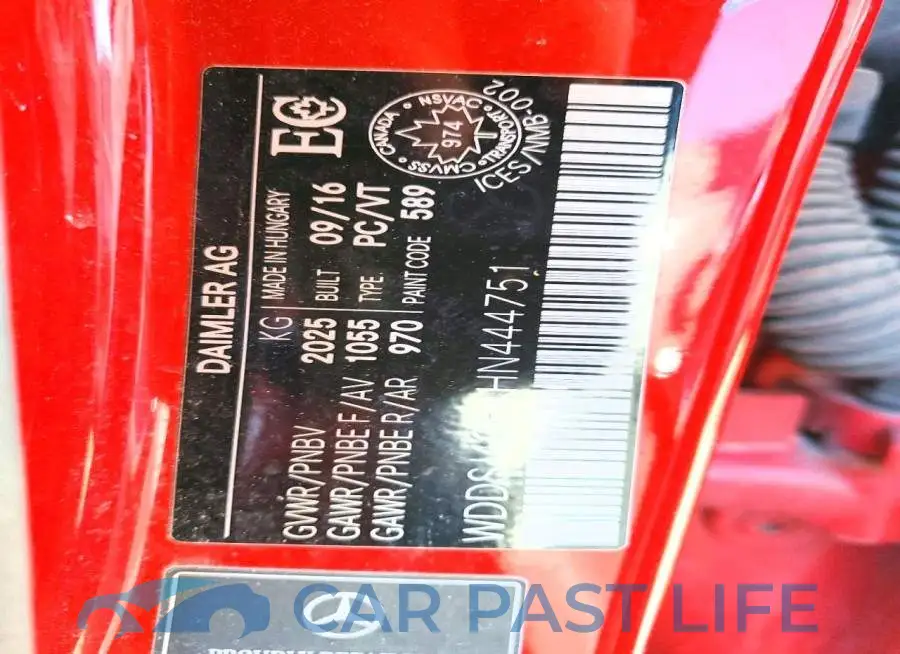 WDDSJ4GB4HN444751# 12