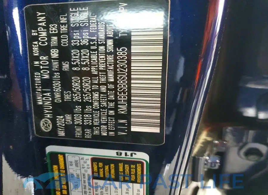 KMUHBESB8SU230385# 12