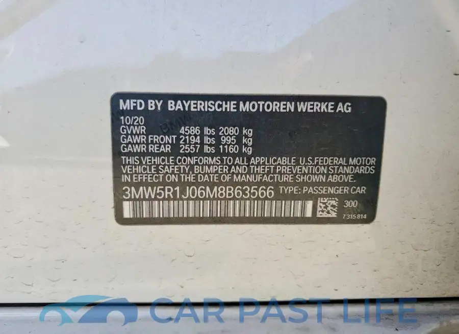3MW5R1J06M8B63566# 12