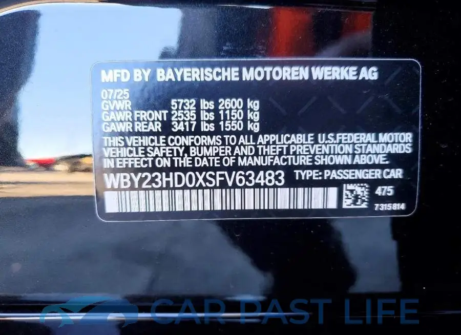 WBY23HD0XSFV63483# 12