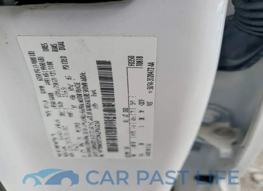 1FT8W3DT2KEF93230# 12