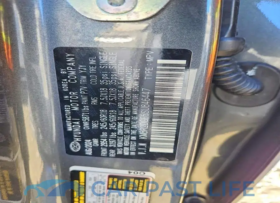 KM8R2DGE5SU846447# 13