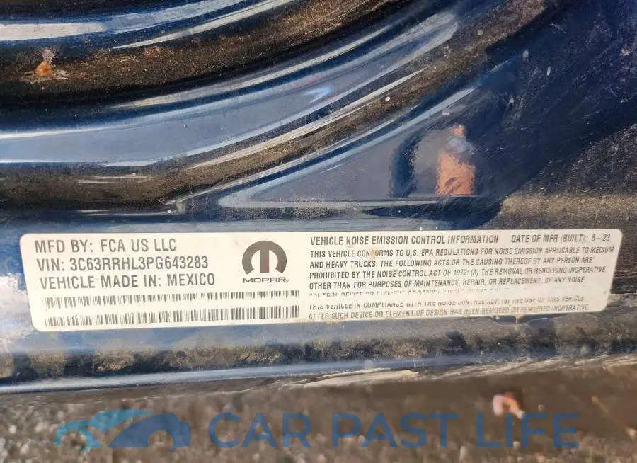 3C63RRHL3PG643283# 12