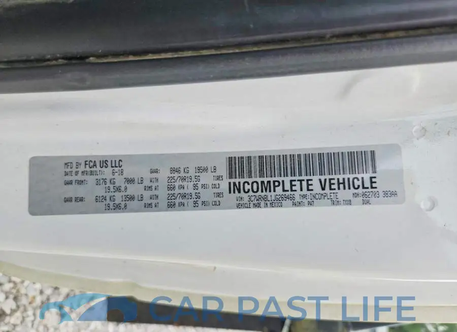 3C7WRNBL1JG269466# 12