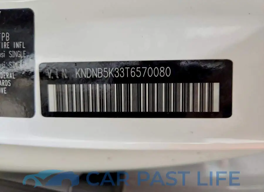 KNDNB5K33T6570080# 13