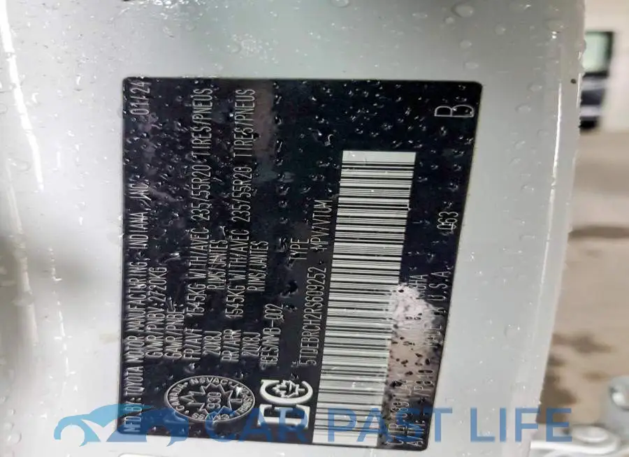 5TDEBRCH2RS609252# 14