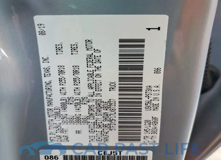 5TFDY5F17LX873537# 12