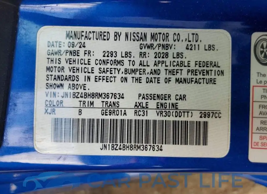 JN1BZ4BH8RM367634# 13