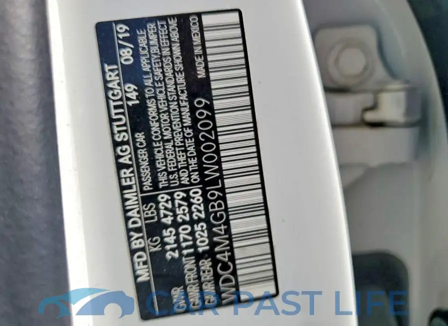 WDC4M4GB9LW002099# 13