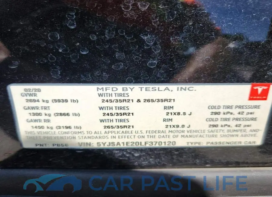 5YJSA1E20LF370120# 12