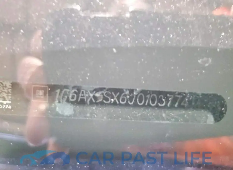 1G6AX5SX6J0103774# 12