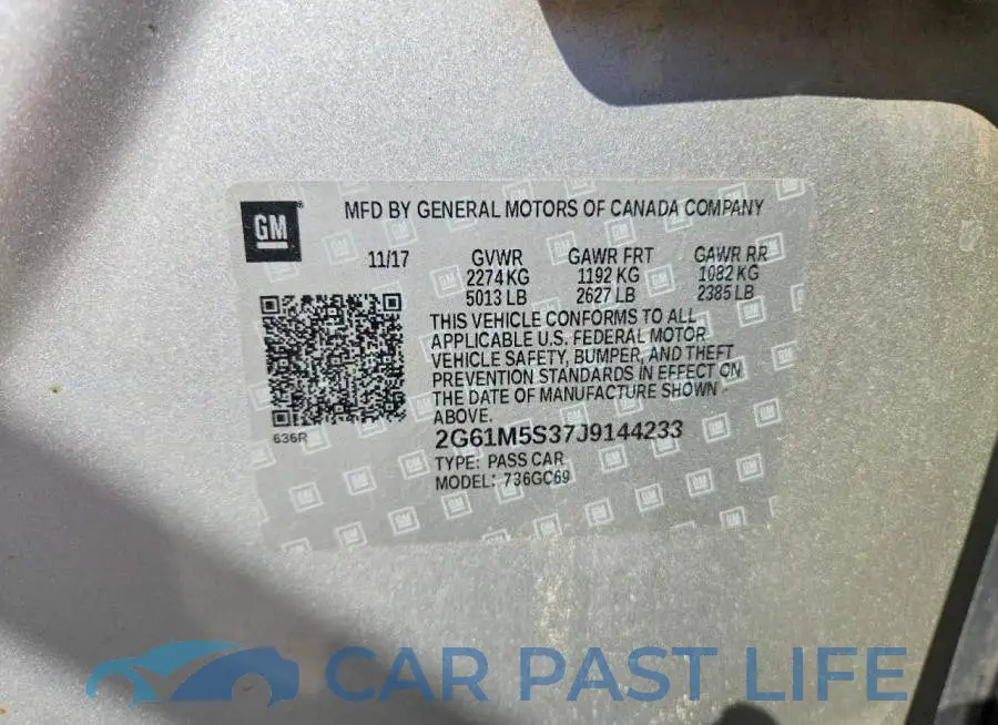 2G61M5S37J9144233# 12