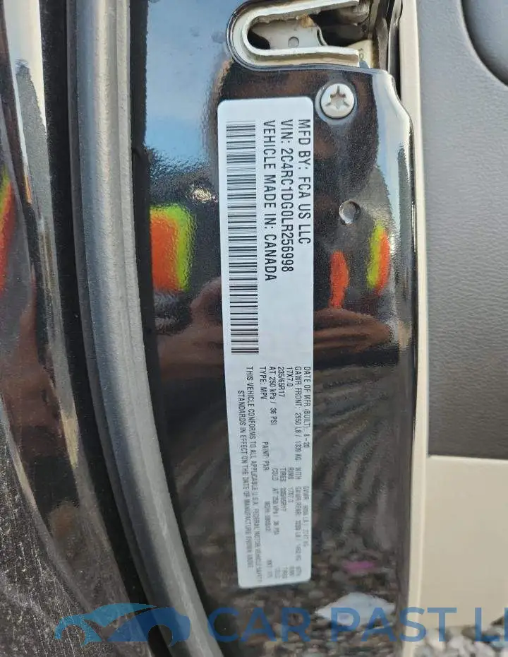2C4RC1DG0LR256998# 13
