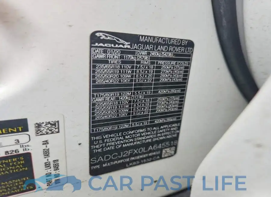 SADCJ2FX0LA645518# 13