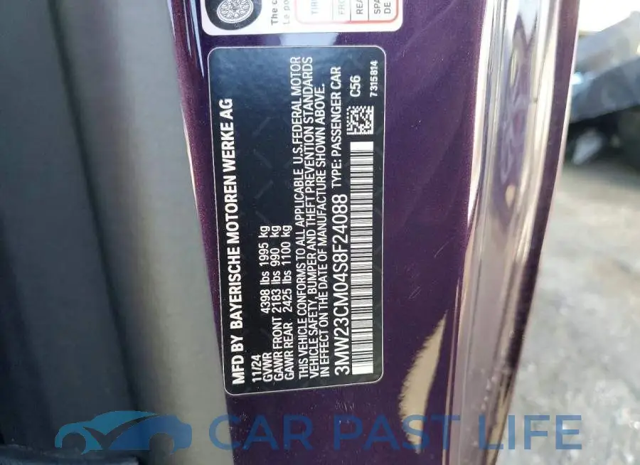 3MW23CM04S8F24088# 13