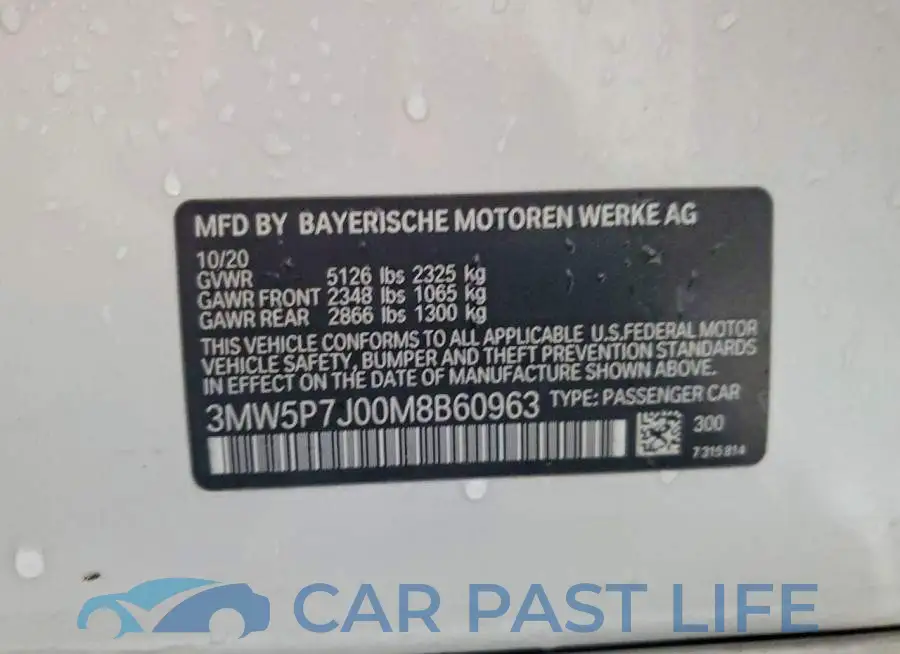 3MW5P7J00M8B60963# 12