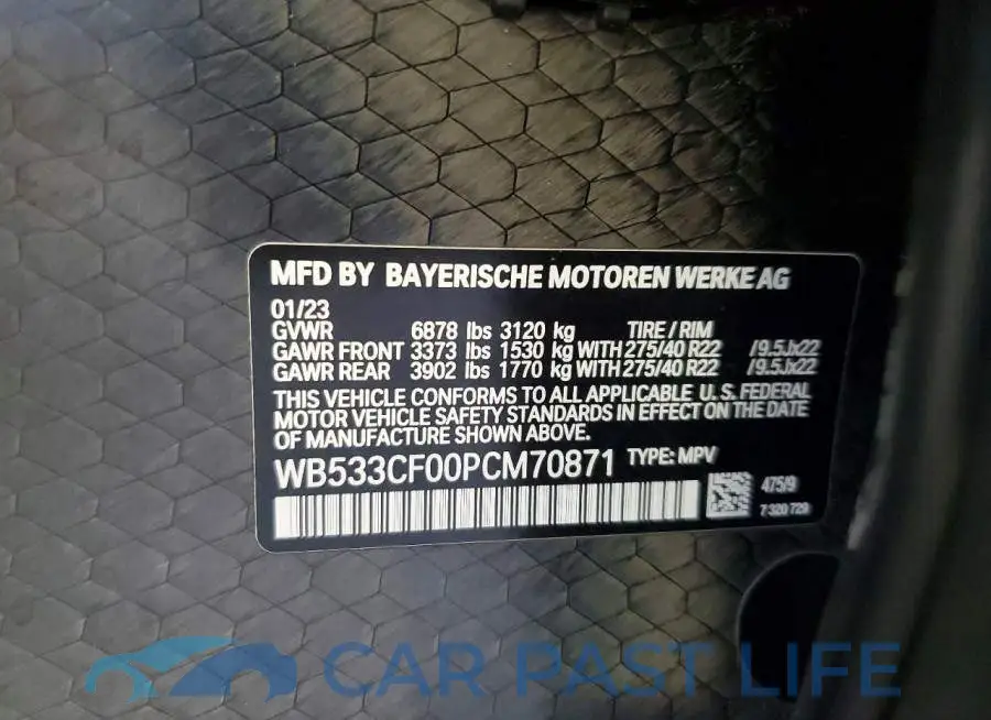 WB533CF00PCM70871# 14