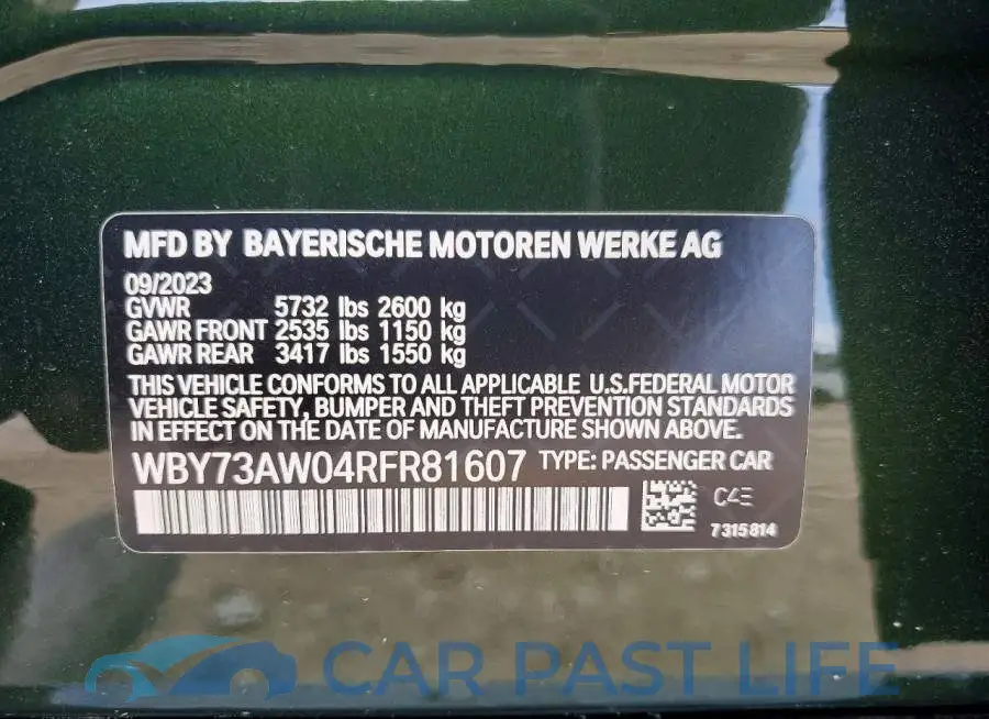 WBY73AW04RFR81607# 13