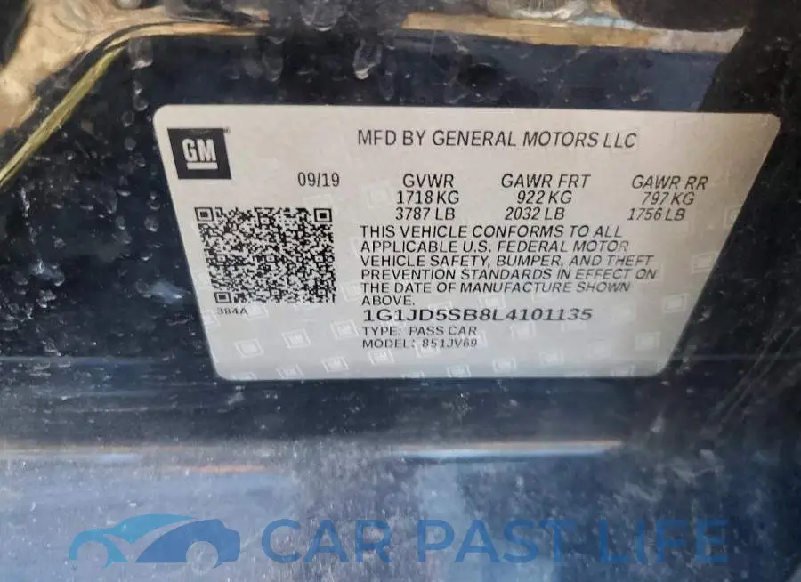 1G1JD5SB8L4101135# 12